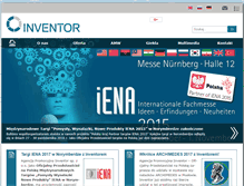 Tablet Screenshot of inventor-factory.pl